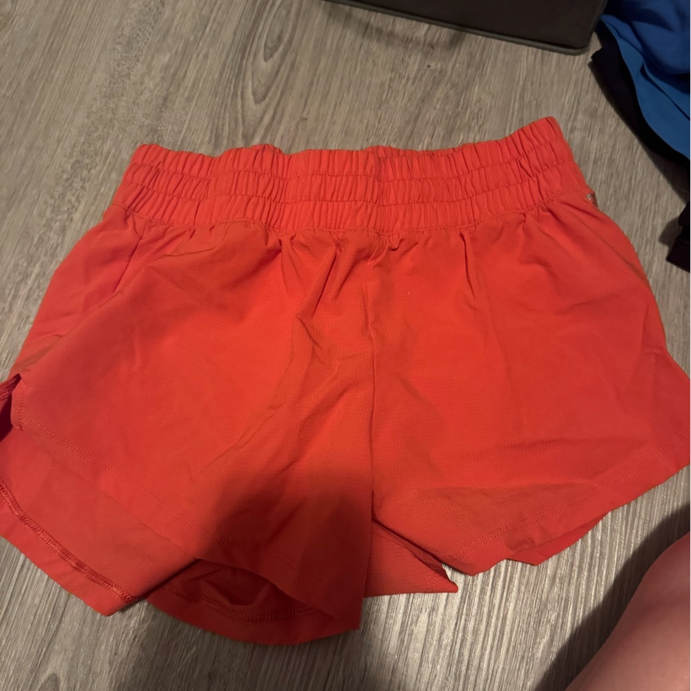 Women's Orange Shorts